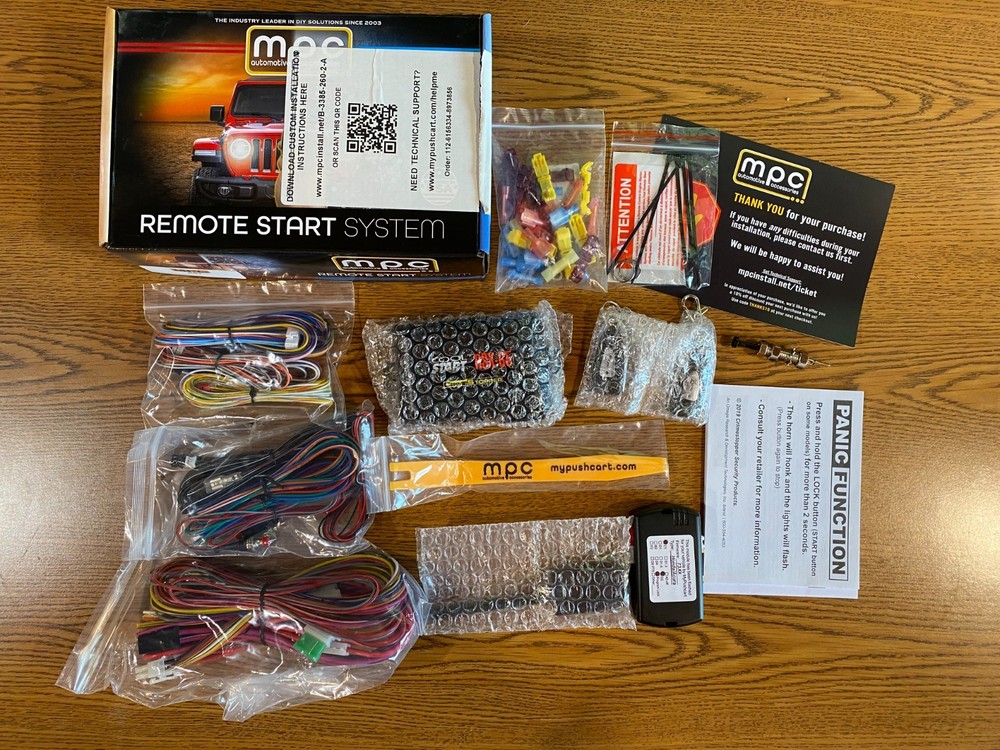 1-Button Remote Start Kit For 2011-2017 Honda Odyssey
