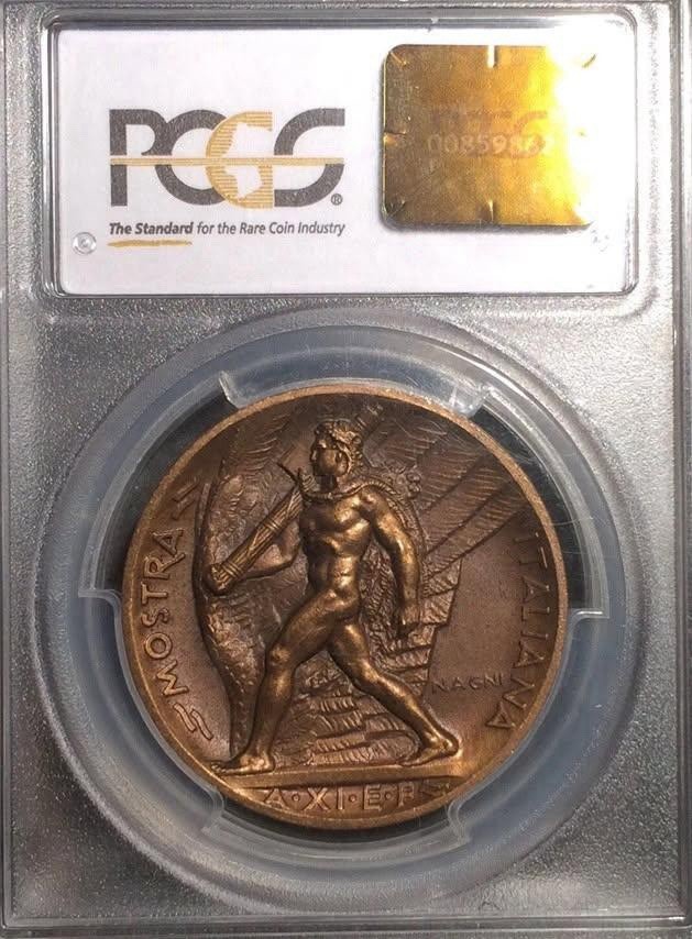 1933-Chicago Century of Progress Expo, Italian Exhibit-HK#471-PCGS MS 66-Top Pop