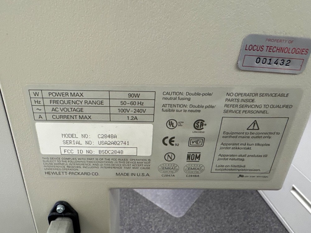 HP DesignJet 600 Plotter