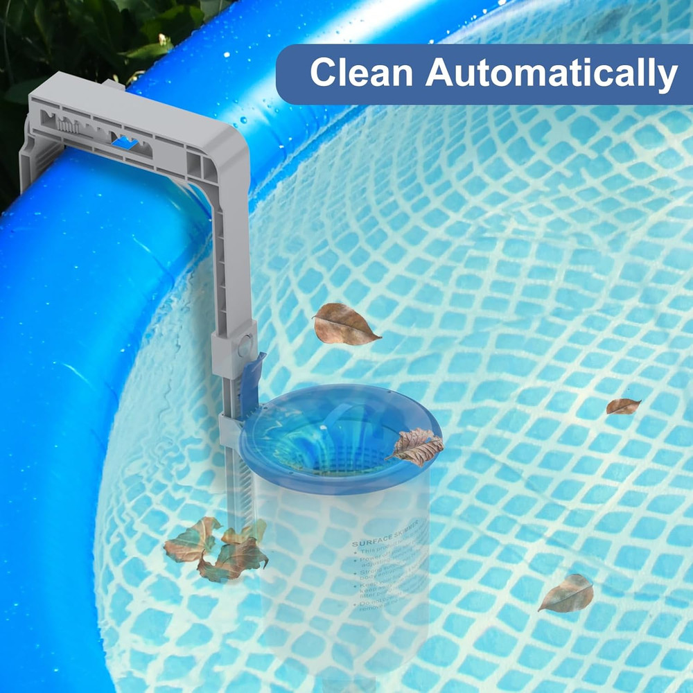 Skimmer de superficie para piscinas elevadas