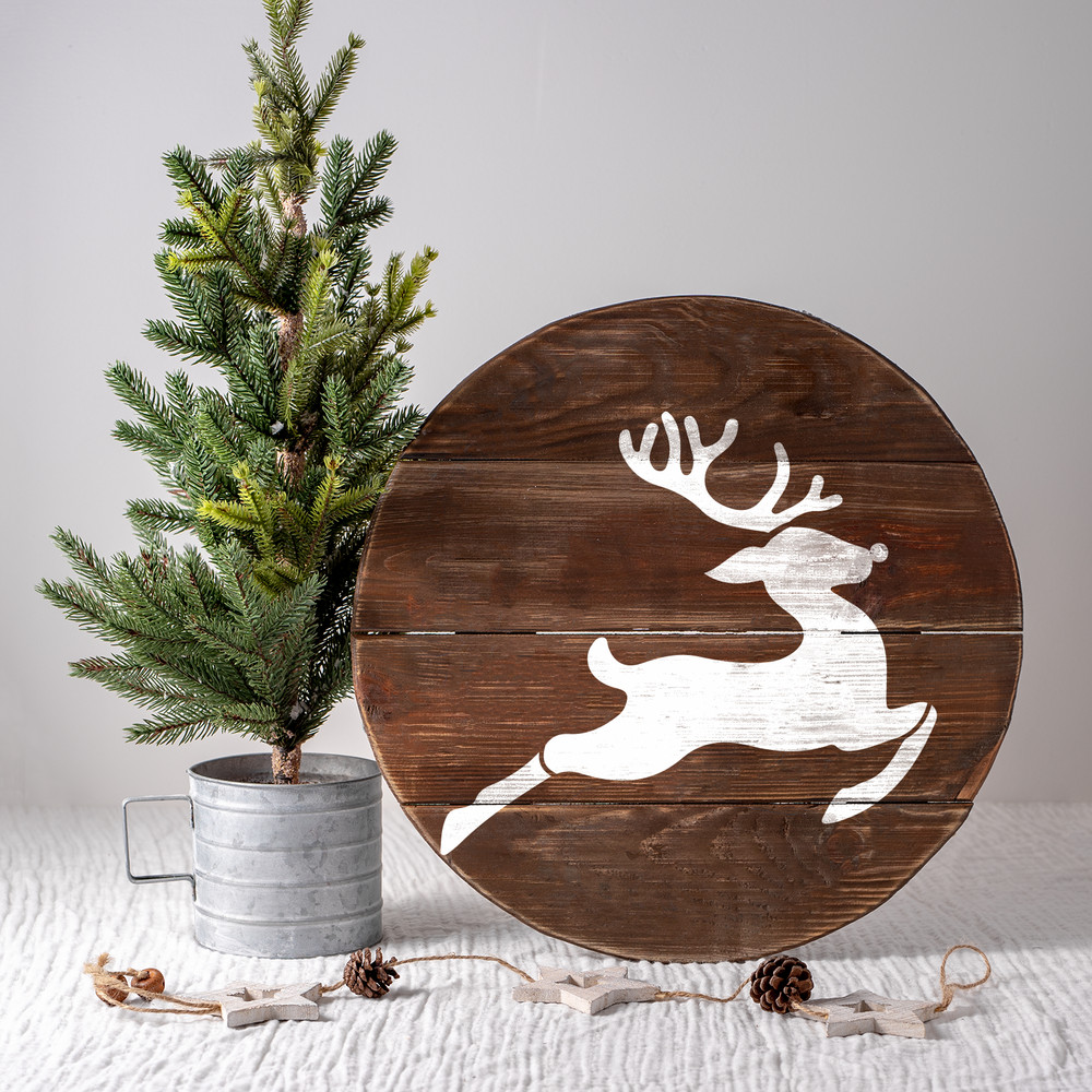 Rudolph Stencil - Durable & Reusable Mylar Stencils