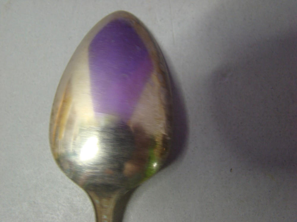 WM Rogers AA Silver Plated Flatware spoon 6"