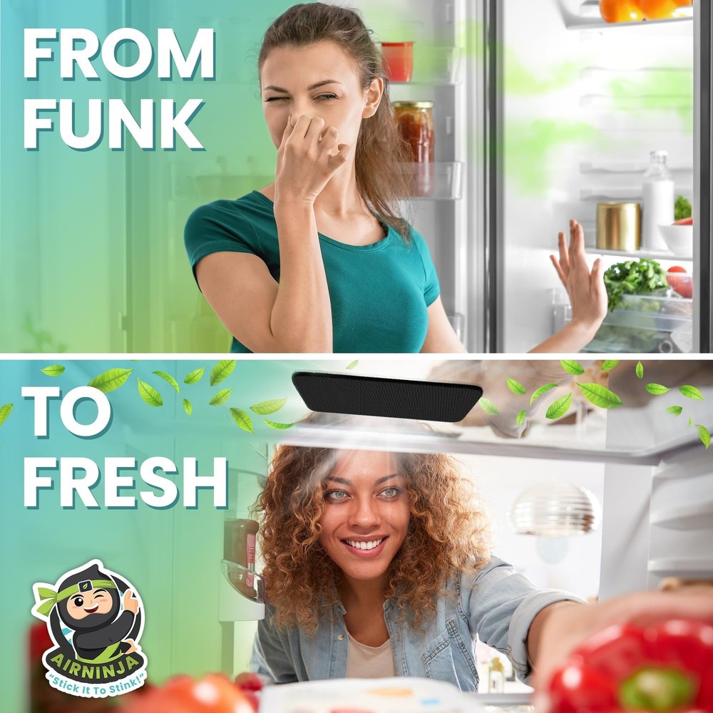 Fridge Deodorizer - Natural Refrigerator Deodorizer Odor Eliminator - Beats B...