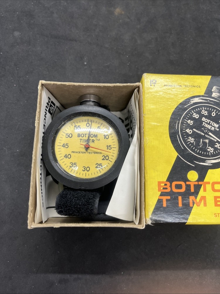 Vintage Princeton Tectonics Bottom Timer Stop Watch
