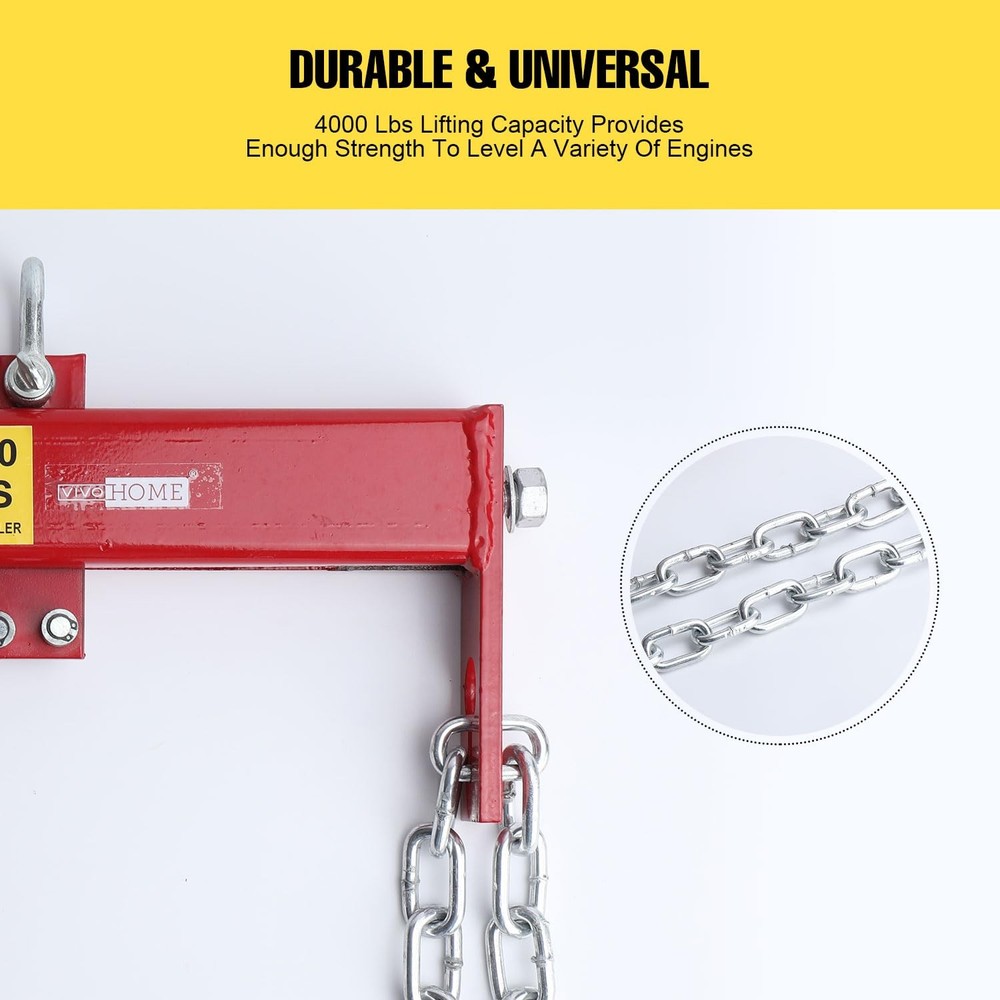 ECUTEE Engine Load Leveler 2 Ton Engine Hoist Load Leveler 4000lbs Heavy Duty...