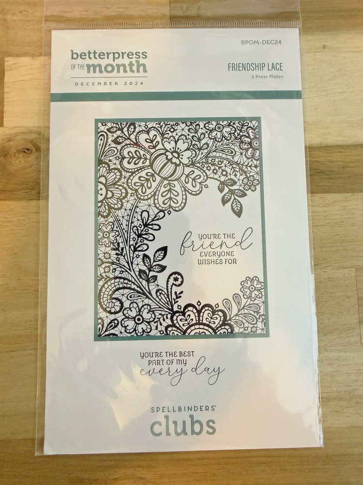 Spellbinders - Friendship Lace - BPOM-DEC24