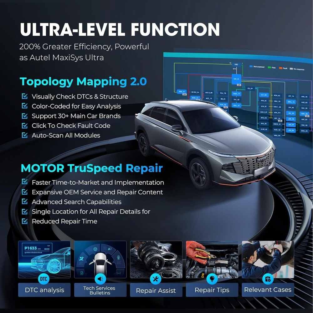 2026 Autel Ultra Lite – VCI Interface, ECU Programming & Full System Diagnosis