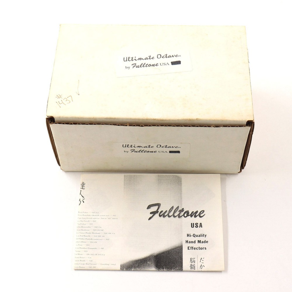 FULLTONE Ultimate Octave V2 Black Box [1437]