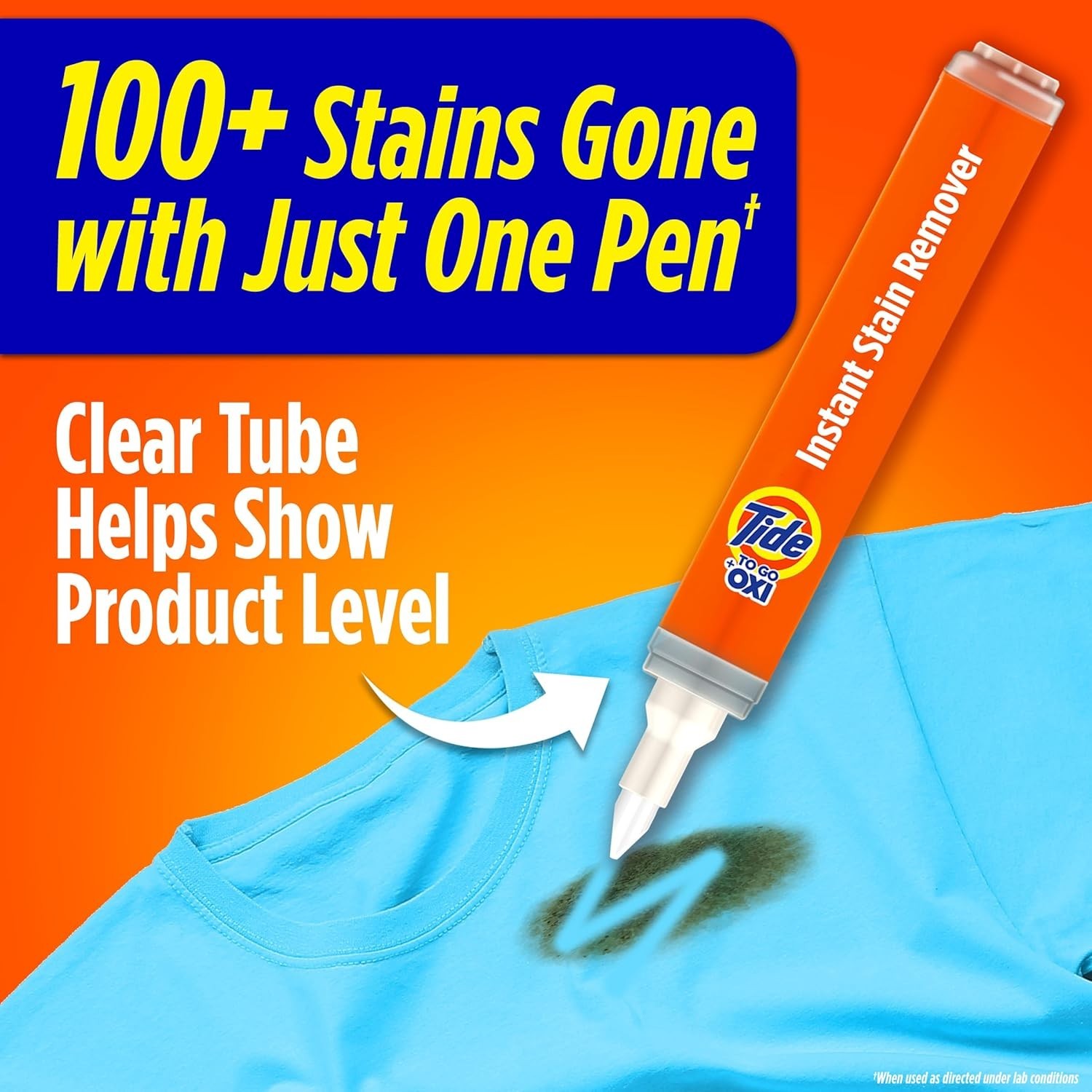 Tide Pen Stain Remover for Clothes, Tide to Go Pen, Instant Stain Remover Pen &