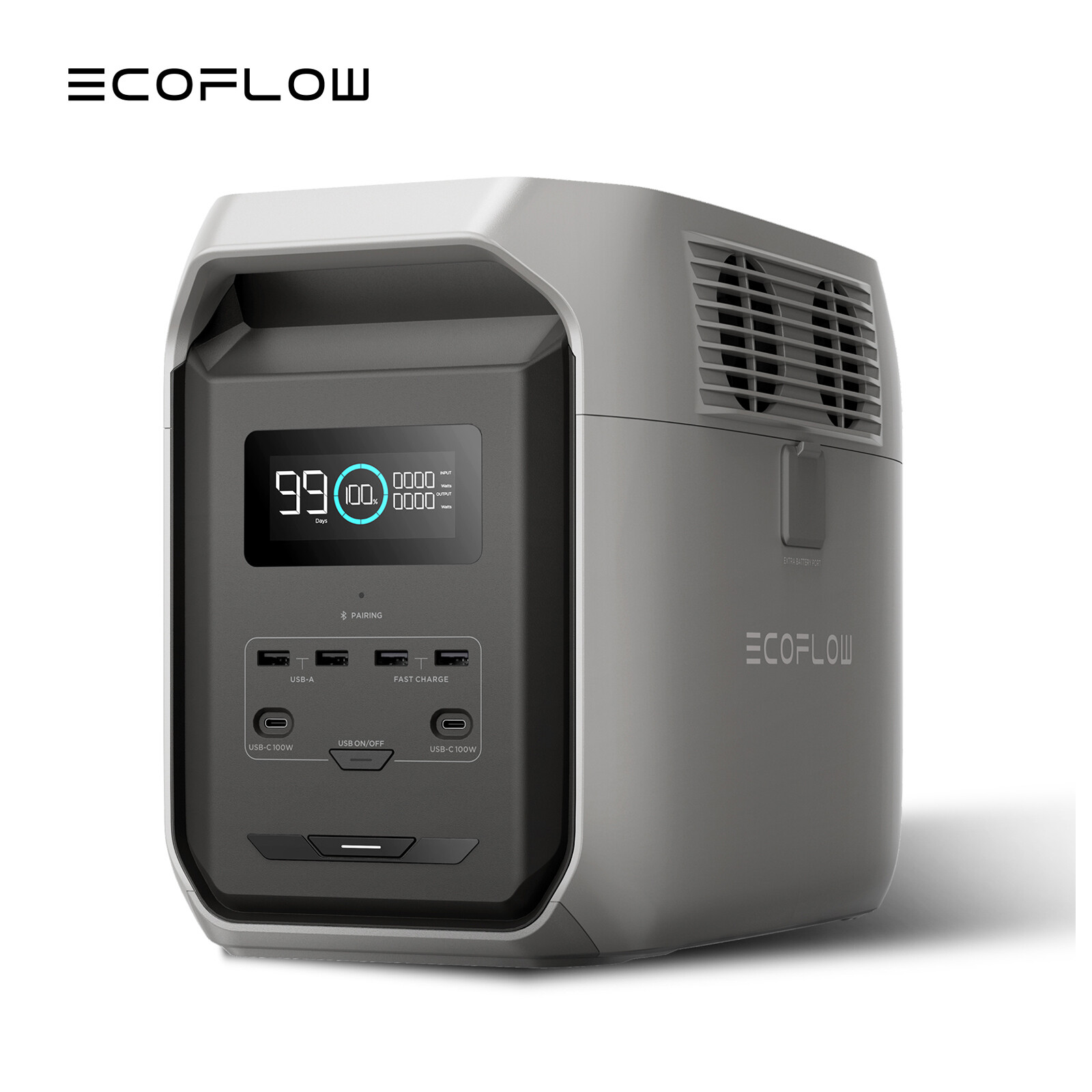 EcoFlow DELTA 3 1500 1536Wh Portable Power Station LFP Battery Refurbished