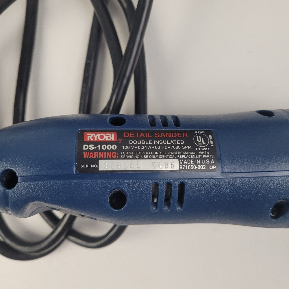 RYOBI Corded Detail Oscillating Sander Multi Tool DS-1000 Triangle Head