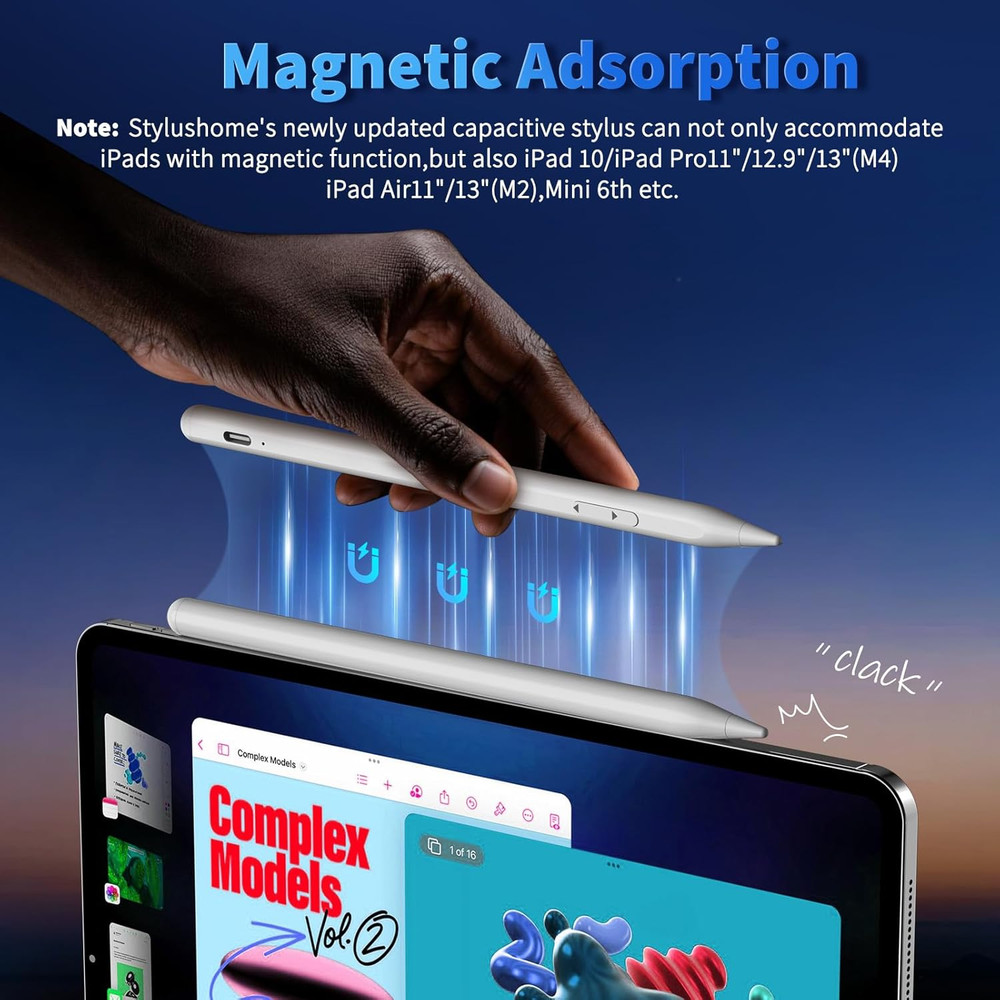 iPhone iPad Pencil for iOS & Android Touch Screens, New Designed 15 Mins Fast Ch