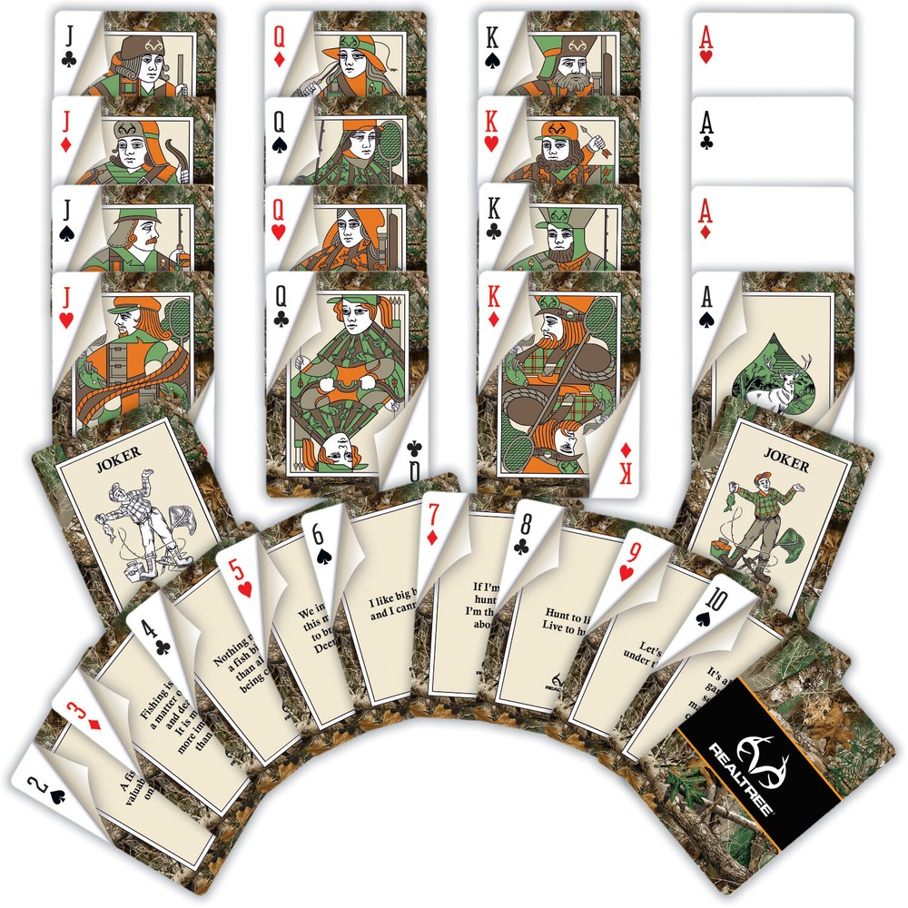 MasterPieces - Realtree Playing Cards - 54 Card Deck