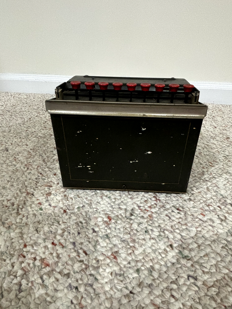 Star Calculator Register Adding Machine By Todd Protectograph Co. NY Antique