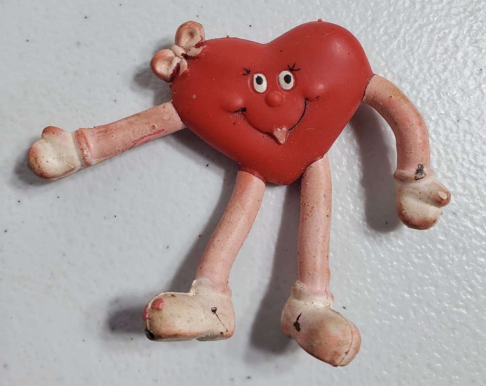 Vintage Heart Plastic Toy
