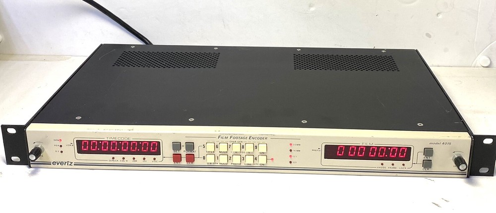 EVERTZ MODEL 4015 NK-RDR FILM FOOTAGE ENCODER