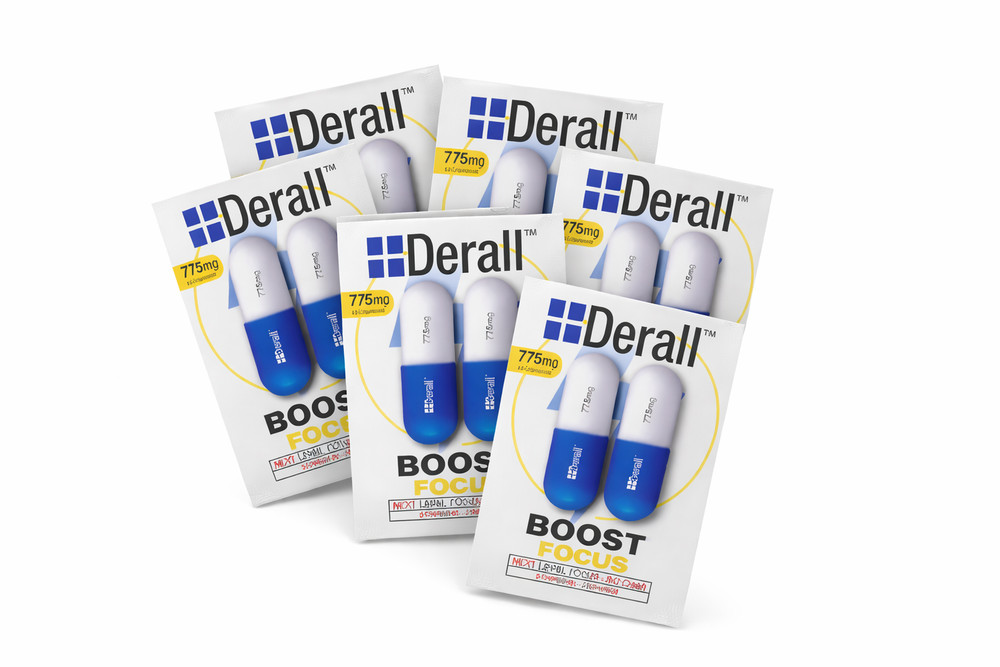 Derall Boost 775mg Capsules Energy Focus Mood Support Multi Pack 6-24 Count