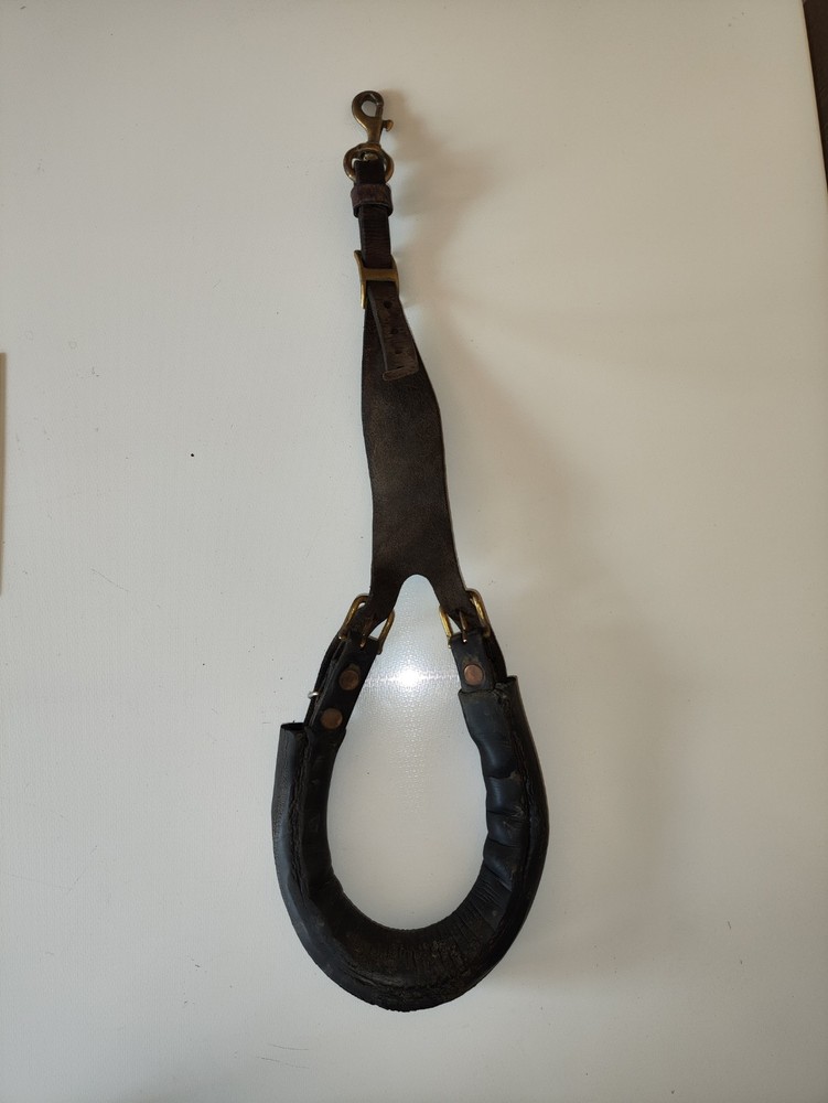 Circle Y Saddle Brown Leather Crupper