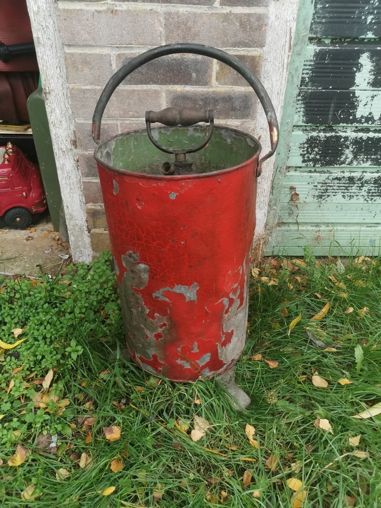 ANTIQUE FIRE EXTINGUISHER STIRRUP PUMP