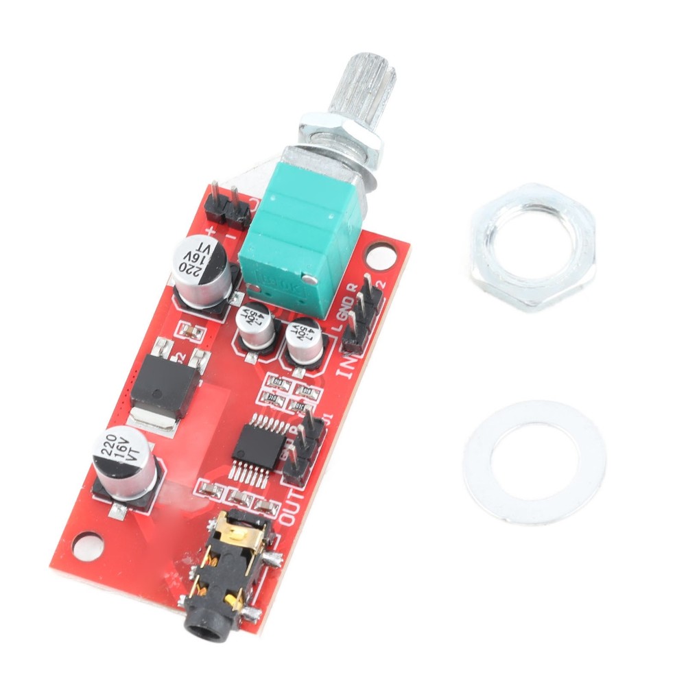 Headphone Amplifier Module 3.5mm Interface Earphone Preamplifier Board DC 3‑12V