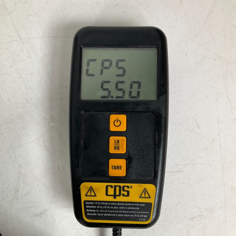 CPS CC110 Compute-A-Charge Scale 110lbs. Capacity With Case