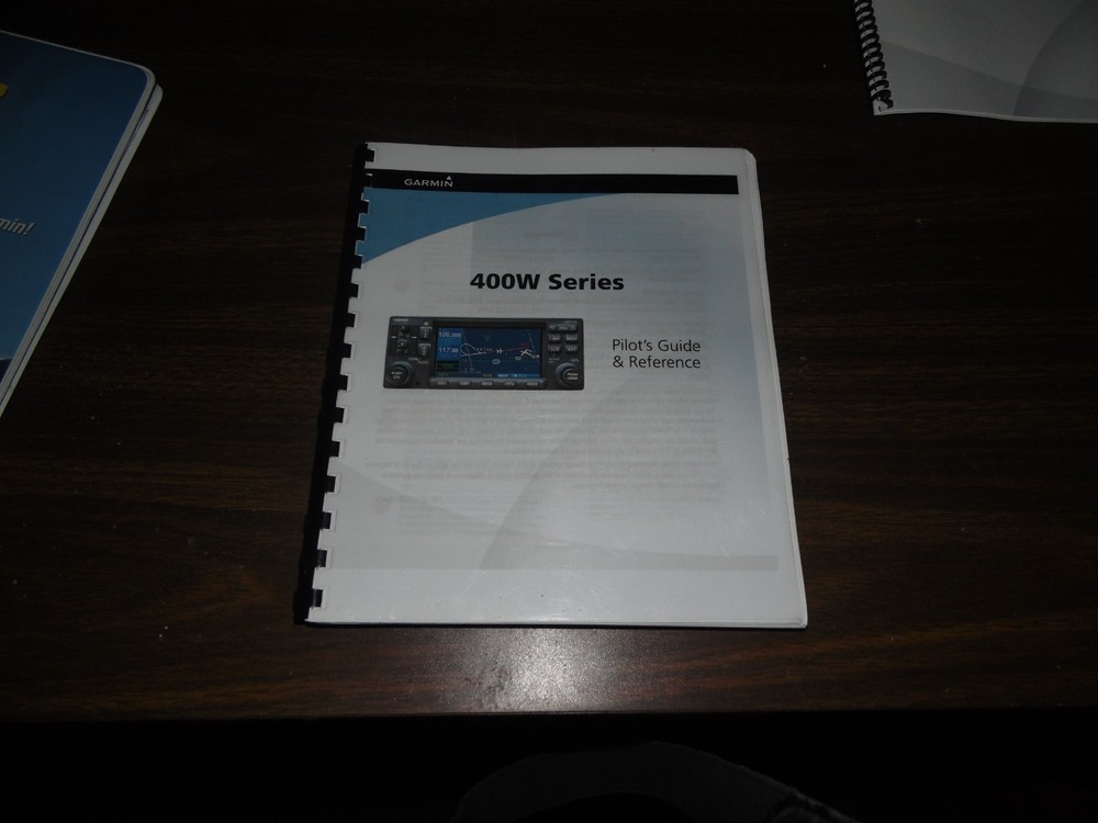 Garmin 430 530 Software and 400w Series Quick Reference & Pilots Guide