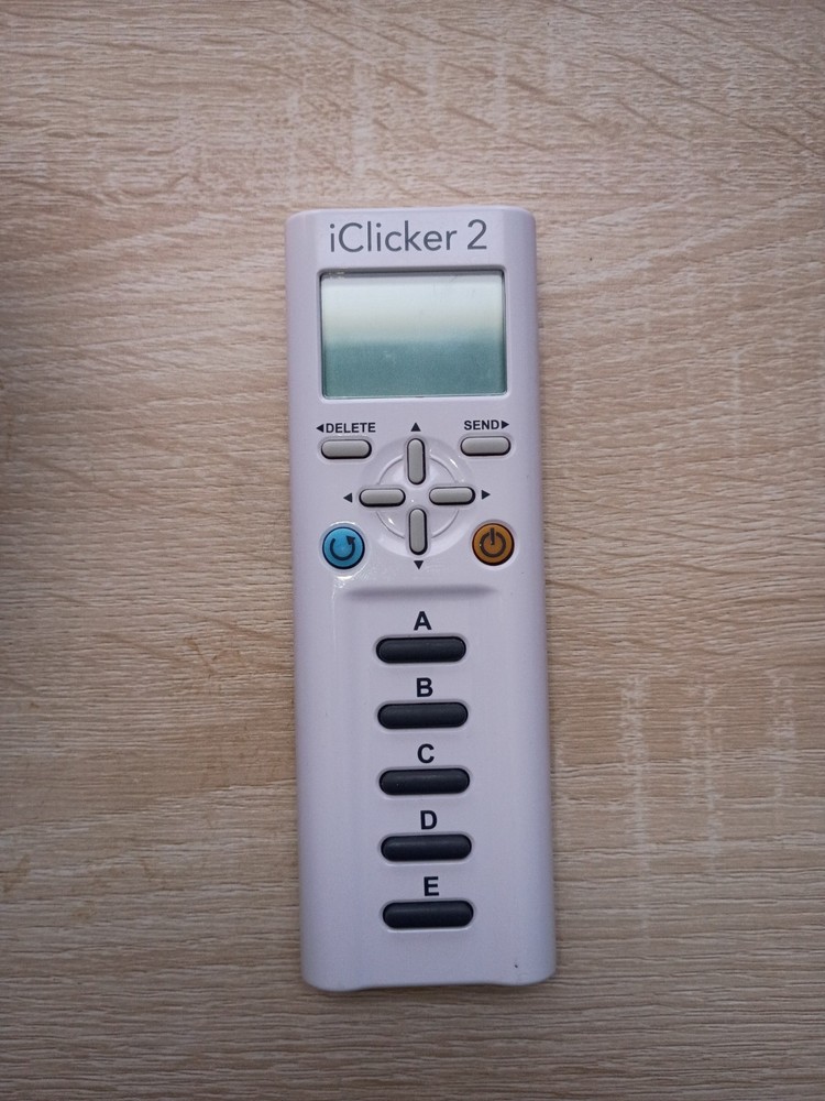 iClicker 2 Student Remote Response System Classroom Clicker Tested