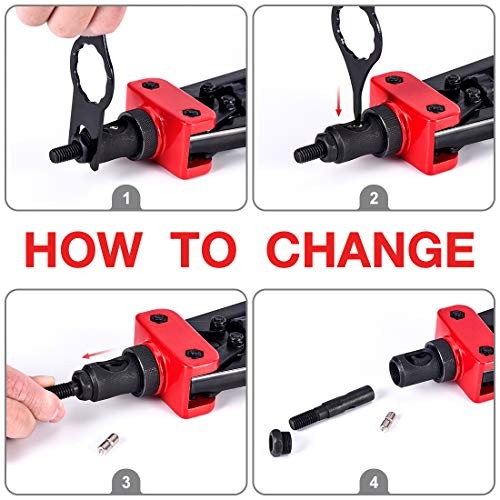 14-Inch Professional Hand Rivet Nut Tool Setter Kit
