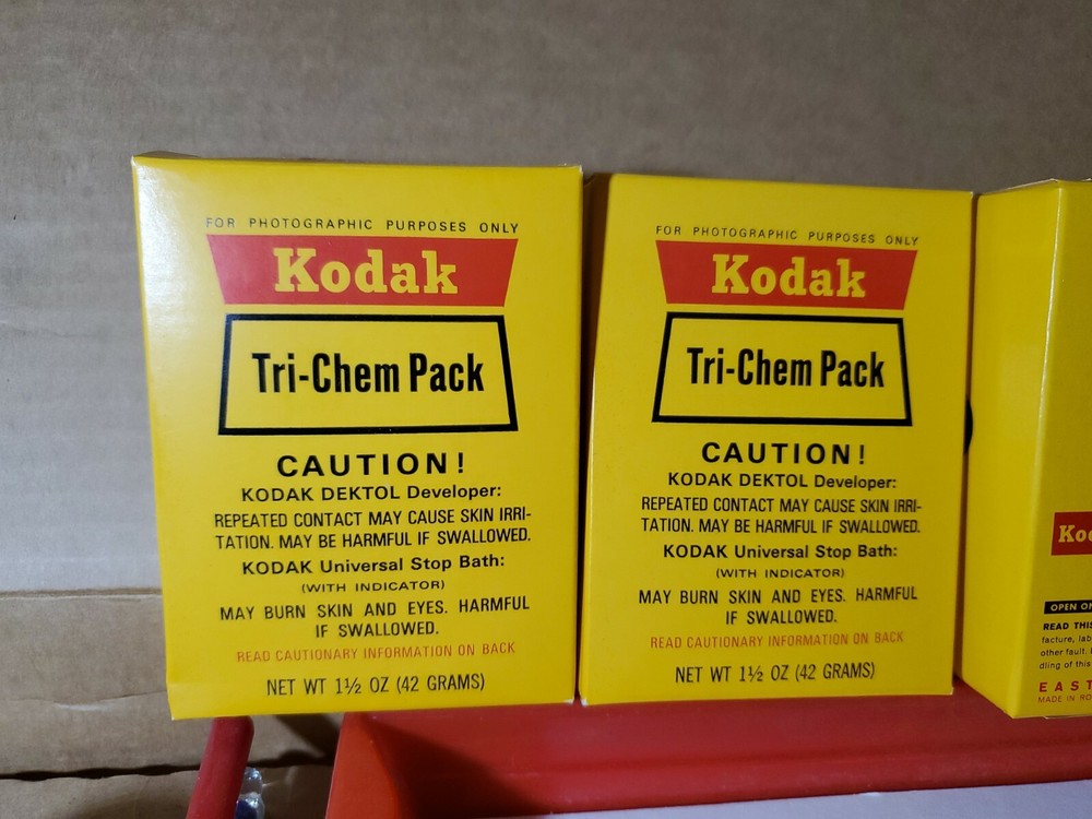Vintage Kodak Photograph Developing Kit RARE