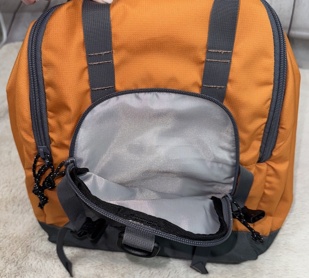 NWT KELTY Basecamp Pop Duo Bag Rust/Orange
