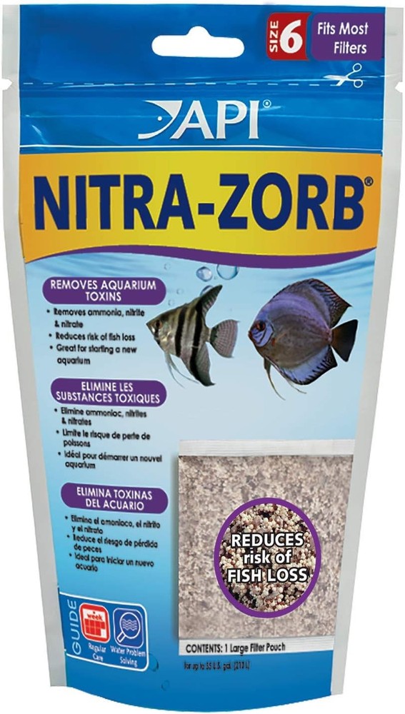 API Nitra-Zorb Large Filter Pouch Size 6