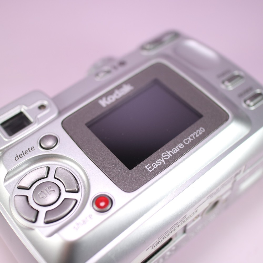Kodak Digital Camera EasyShare CX7220 2.0MP Silver Tested