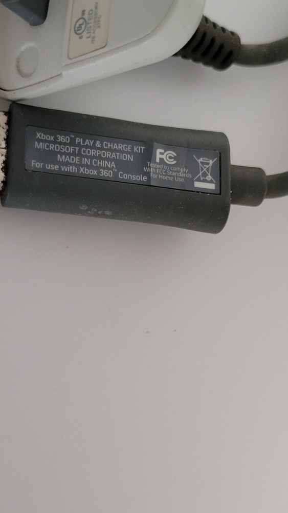 Xbox 360 Play & Charge Cable OEM Microsoft Controller Charging Cord USB