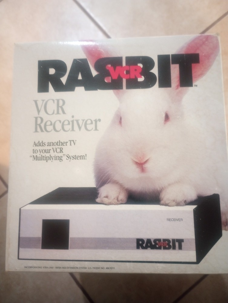 Vintage Rabbit VCR Multiplying System R-8000