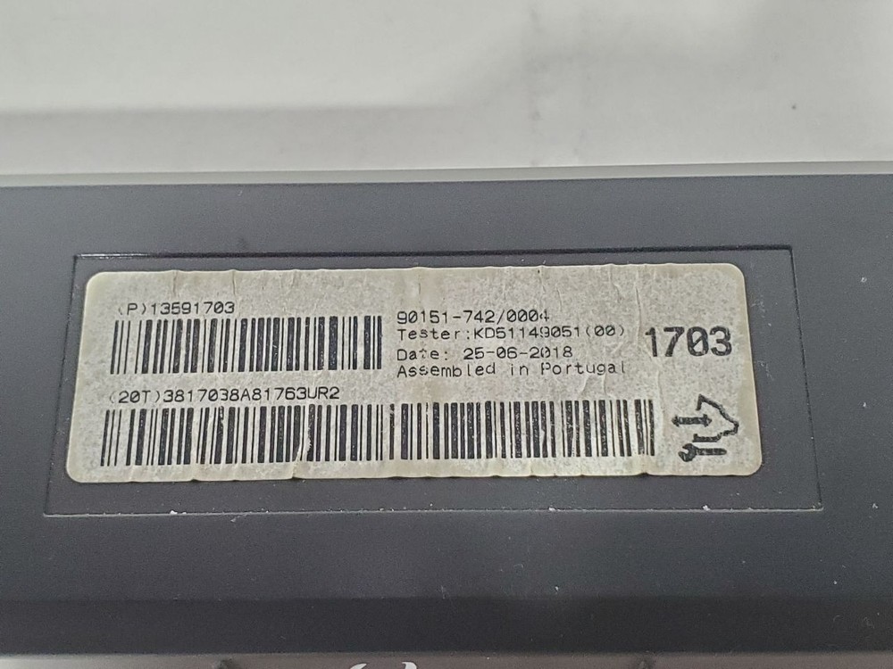 2019 Buick Cascada OEM AC Remote Controller Module 13591703