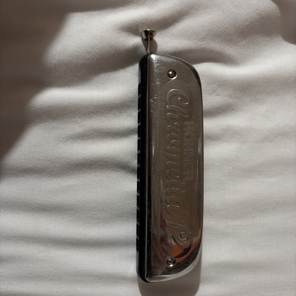 Hohner Chrometta 12 Harmonica With Case