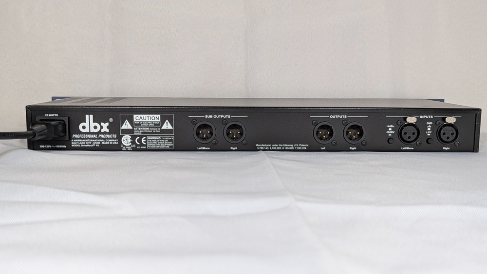 DBX DriveRack PX Powered Speaker Optimizer - Studio Liquidation