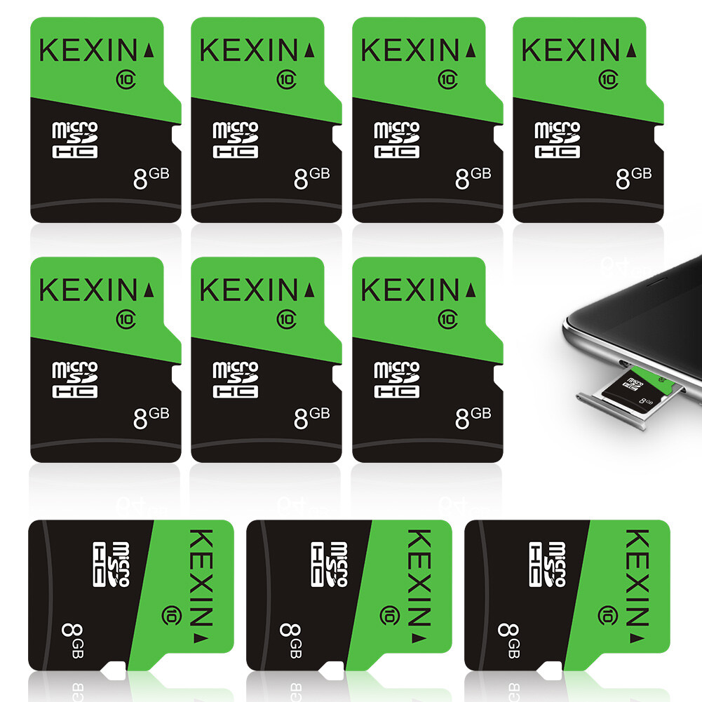 KEXIN 8GB Micro SD Card microSDHC Memory Card UHS-I C10 Micro SD Card Wholesale