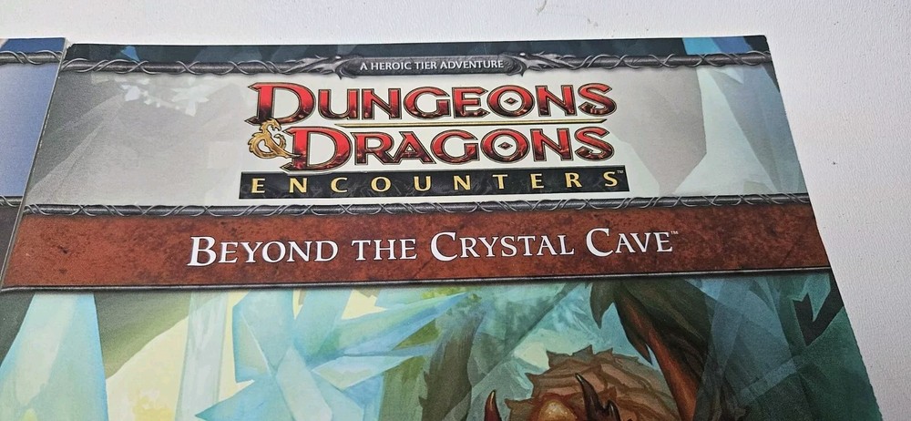 Dungeons & Dragons Encounters Lost Crown Neverwinter 4E & Beyond Crystal Cave 4E
