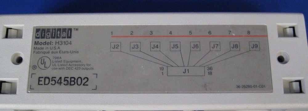 8 Port Accessory/Diagnostic Station w/ Digital H3104, Server Interface, Used