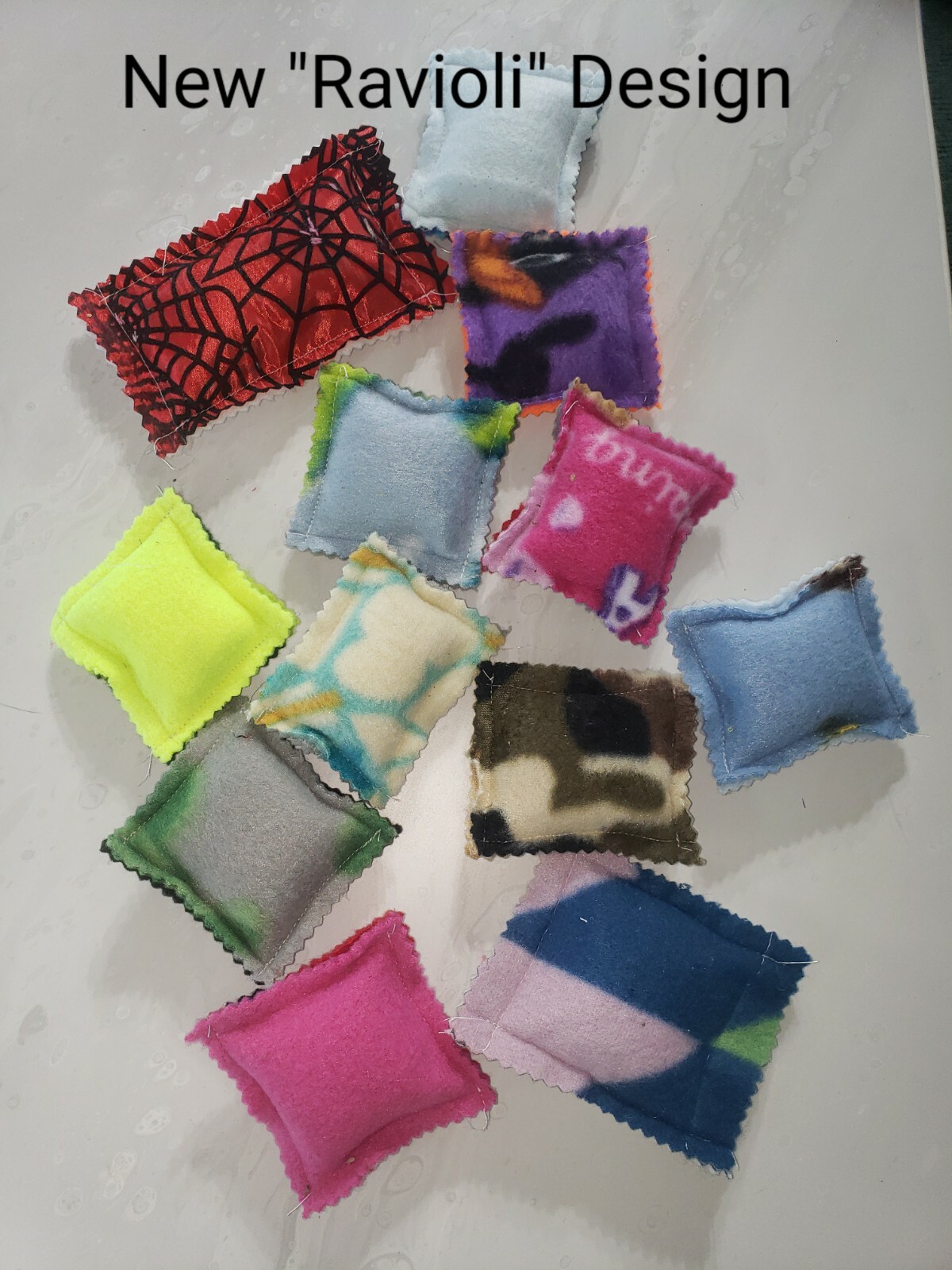 4 Handmade Catnip Pillow Toys ( CATS LOVE THEM!!!!!!!!) Over 1700+ Sets Sold!!!