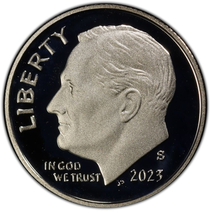 2023-S Clad Proof Roosevelt Dime 10C