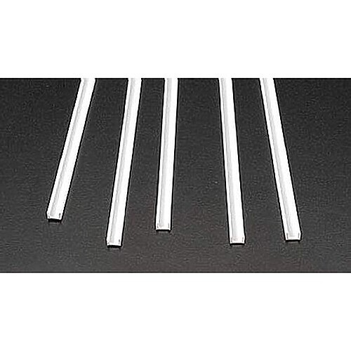 Plastruct Deep Channel Styrene 3/16 (5) - Model Scratch Building Plastic Sheet