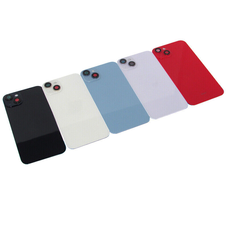 Replacement Rear Back Glass Big Hole For iPhone 14/14 Plus /15/Pro Max Cover Lot