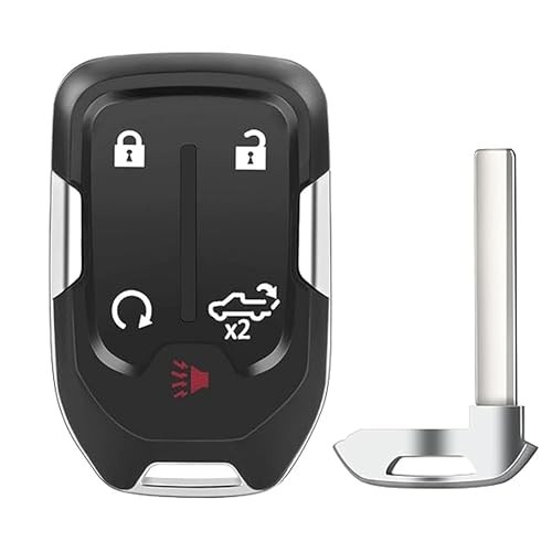 5-Button Keyless Entry Remote Key Fob Shell Replacement Fits for 2019-2020 GMC