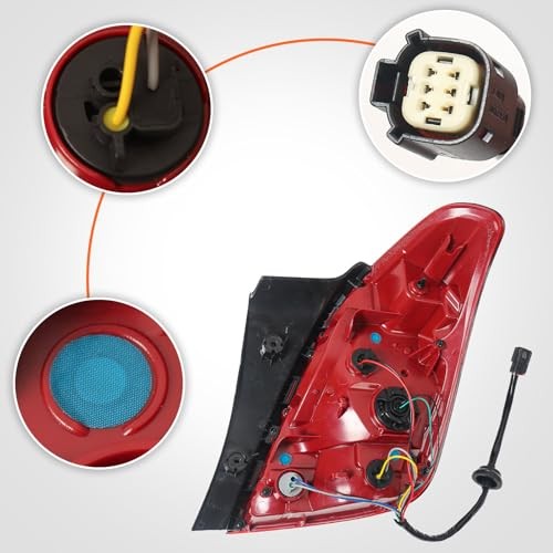 LED Tail Light Assembly Compatible with Chevy Trax 2017 2018 2019 Left & Right