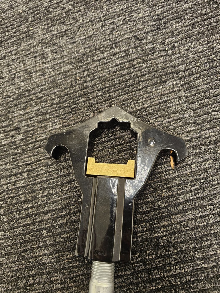 20" Adjustable Hydrant Wrench With Double Head Spanner Black