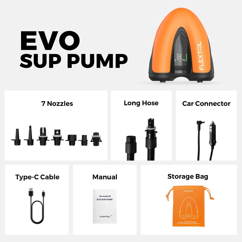 FLEXTAIL Evo SUP Electric Pump