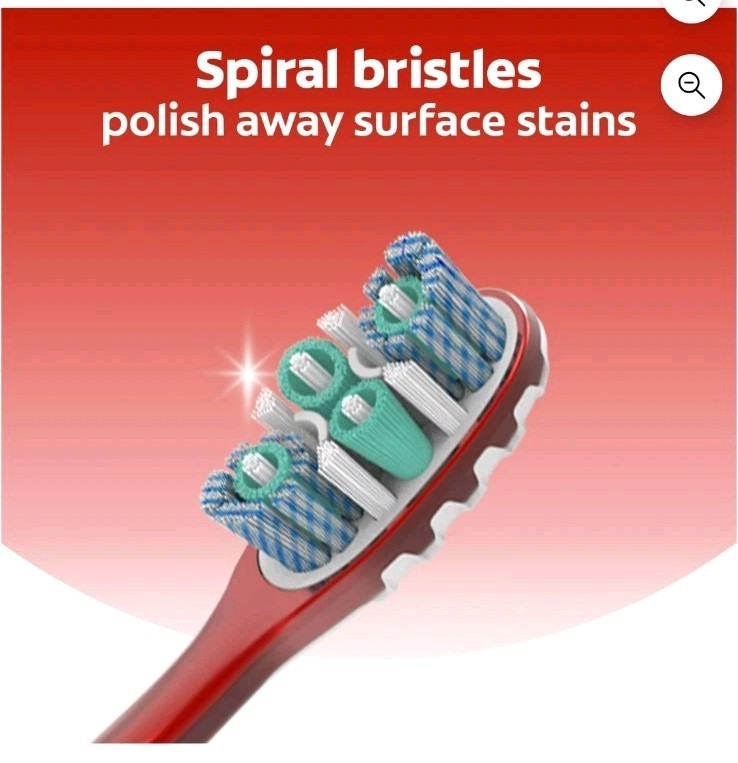 2 Colgate Total Foaming Clean Toothbrushes and 2 Colgate 360 Toothbrushes Bundle
