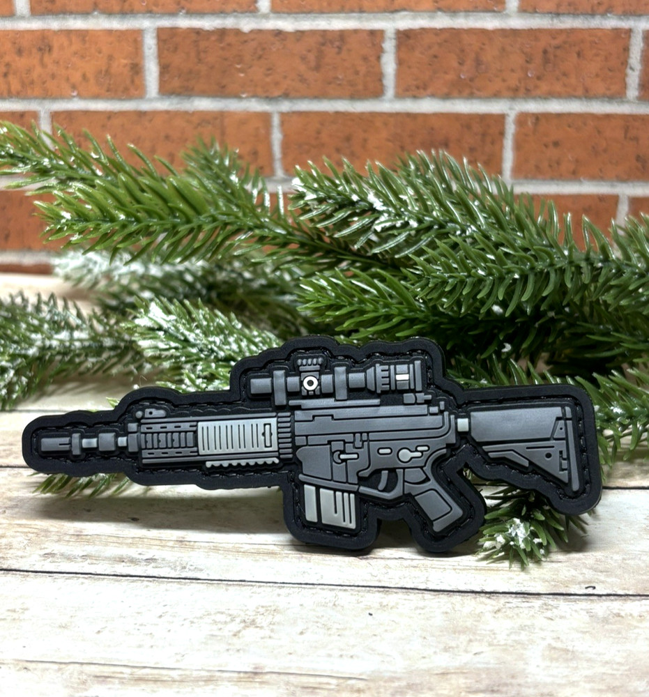 PVC Tactical Patch- AR15 Patch - Morale Gun Assault Rifle Military Patch